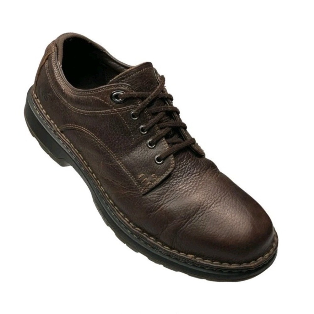 Timberland Mens Brown Genuine Leather Dress Shoes Lace Up Oxford Size 11.5